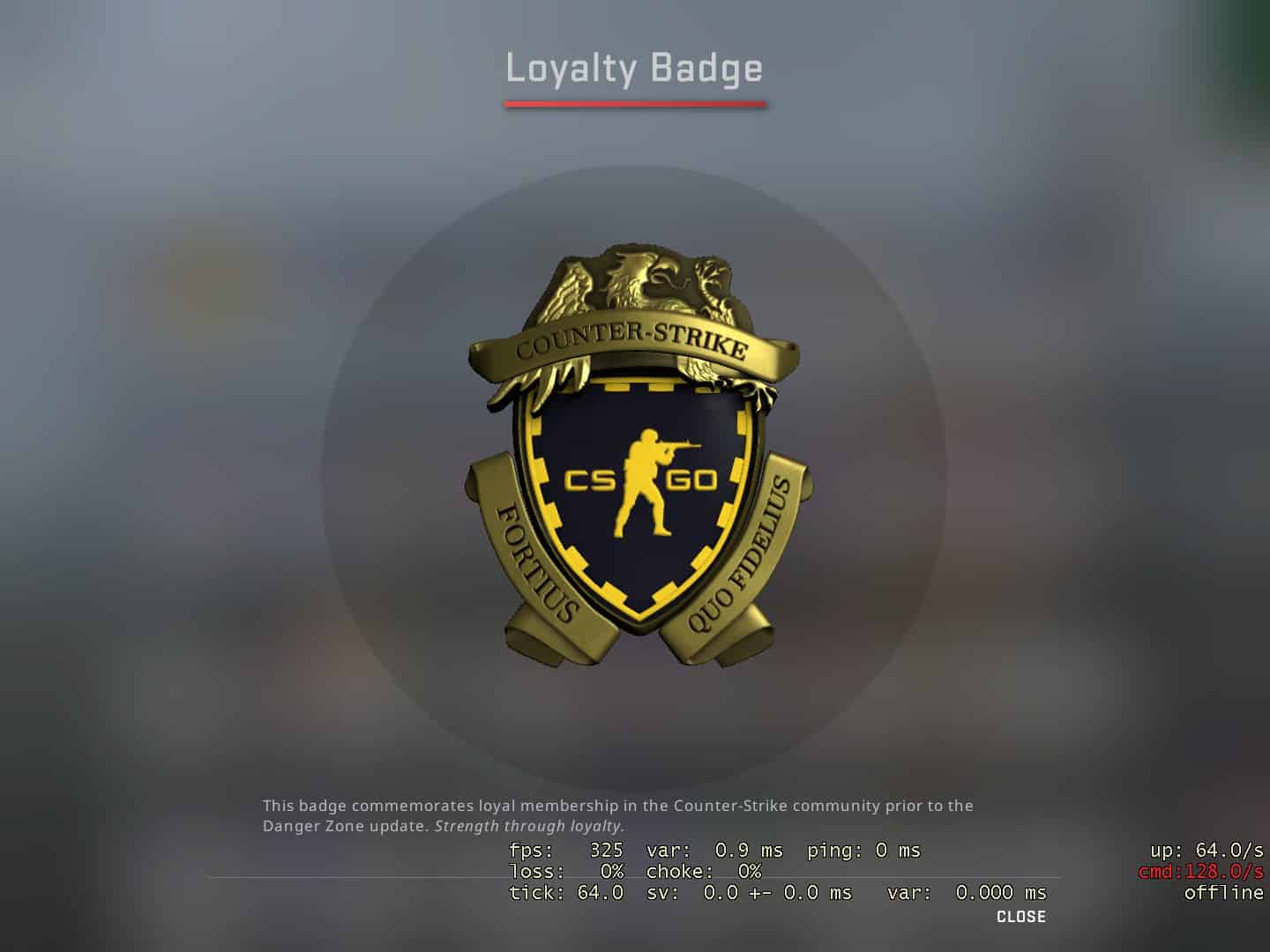 loyalty badge