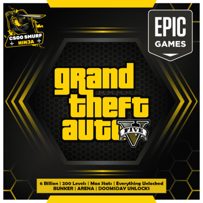 Gta V Epic Games Account Fresh Instant