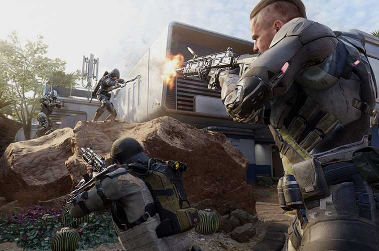 Call of Duty: Black Ops III fighting scene banner