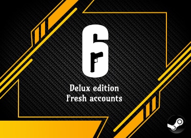 Rainbow Six Siege- Delux edition fresh accounts poster
